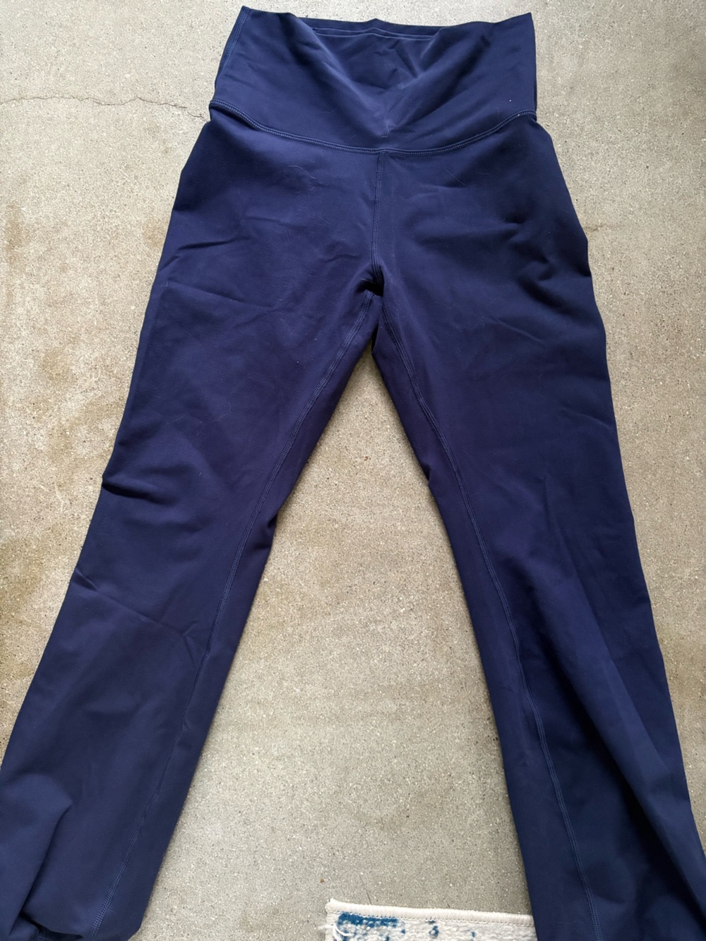 aerie navy cuffed leggings
